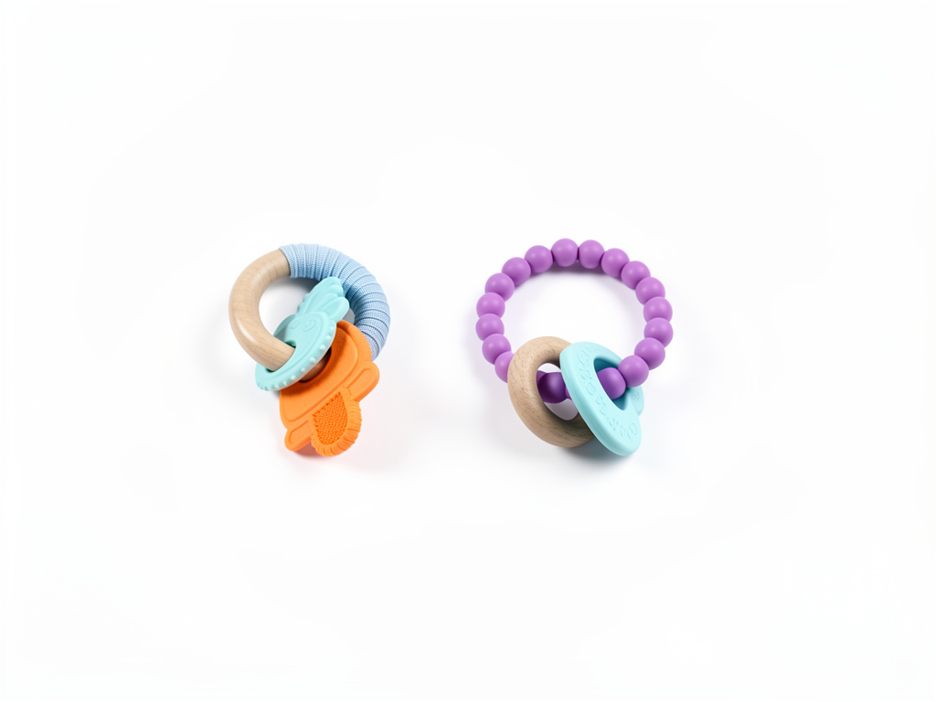2 Aros mordederos multicolor