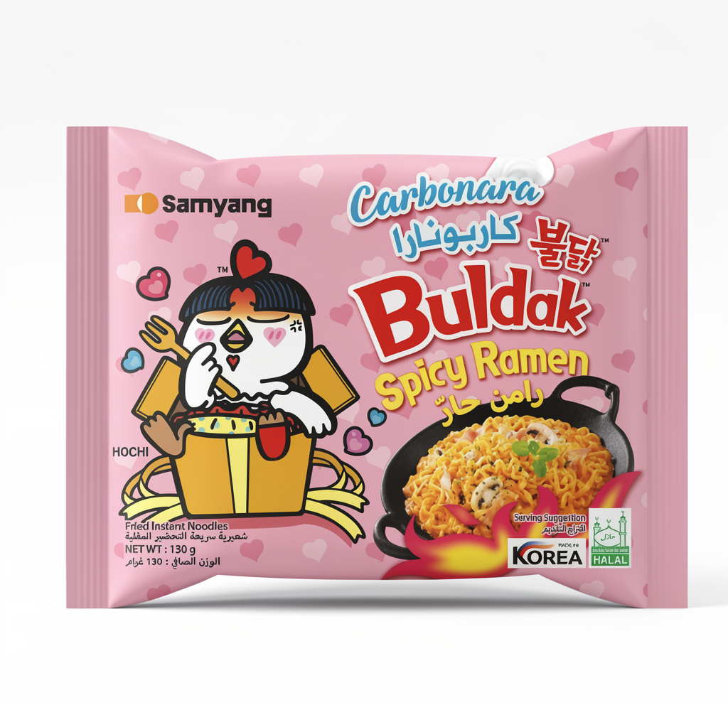 Buldak Ramen Carbonara