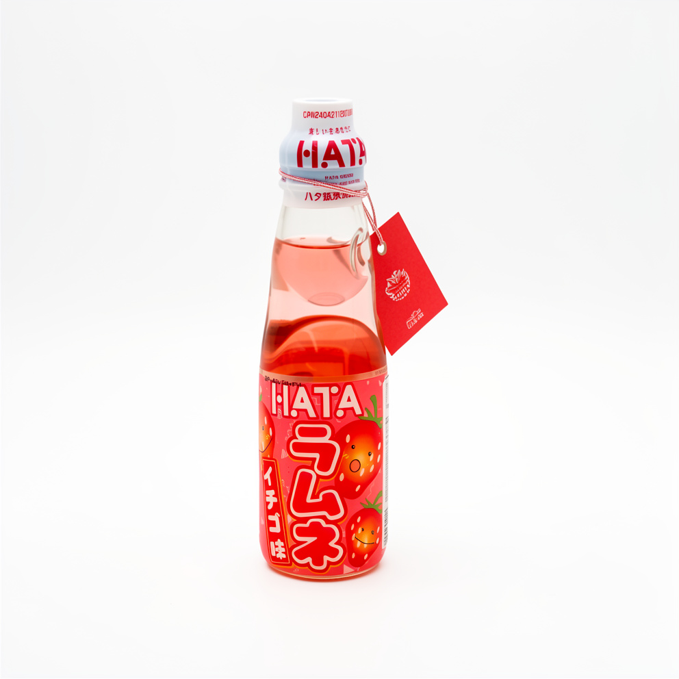 Ramune sabor fresa