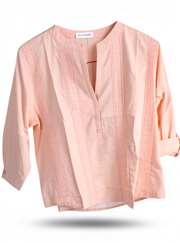 Blusa plus guayavera