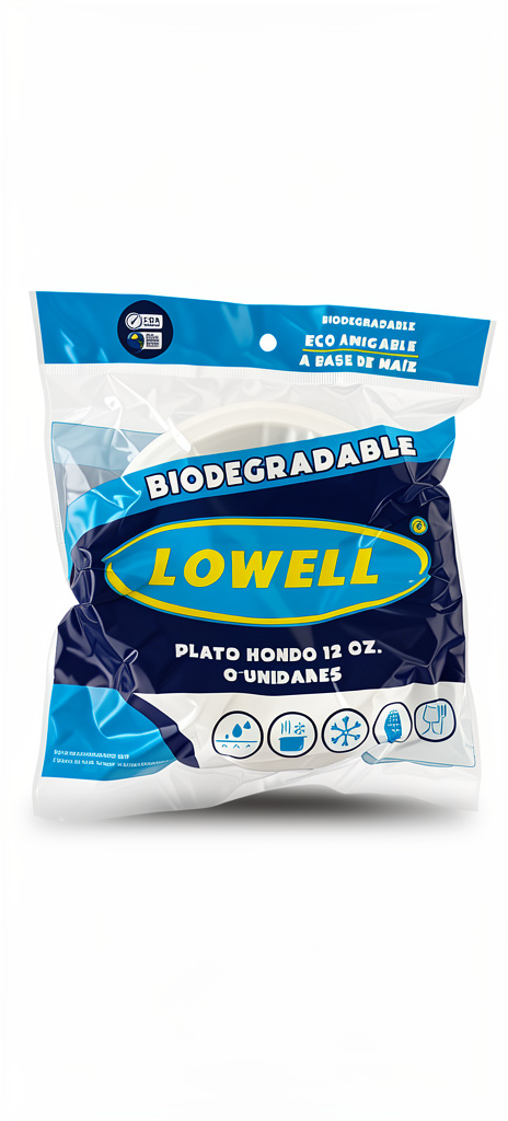 platos biodegradables Lowell