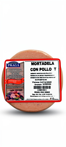 Medio Kilo De Mortadela De Pollo