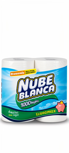 Papel Higiénico Nube Blanca 4 Rollos