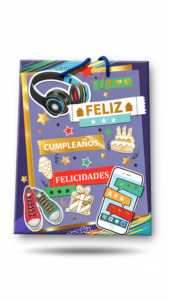 00026 - BOLSA DE REGALO M - REF. 2D-7494-82