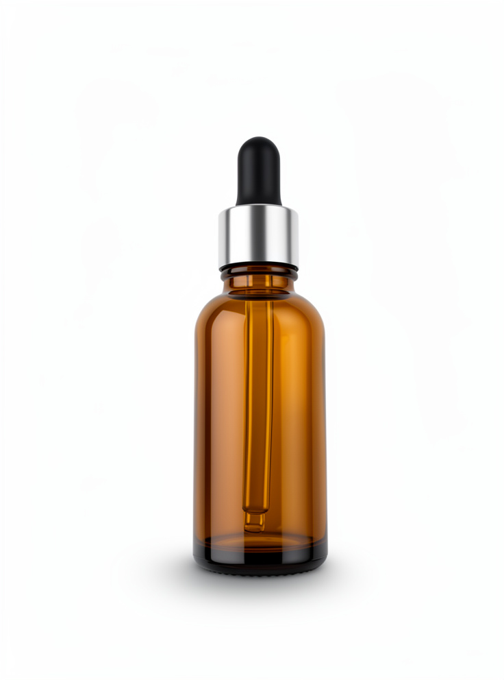 ENVASE VIDRIO AMBAR 30ML