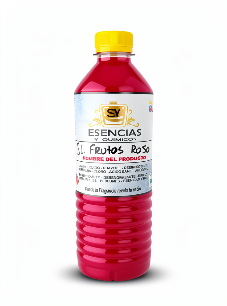 1/2LT JABON LIQUIDO FRUTOS ROJO