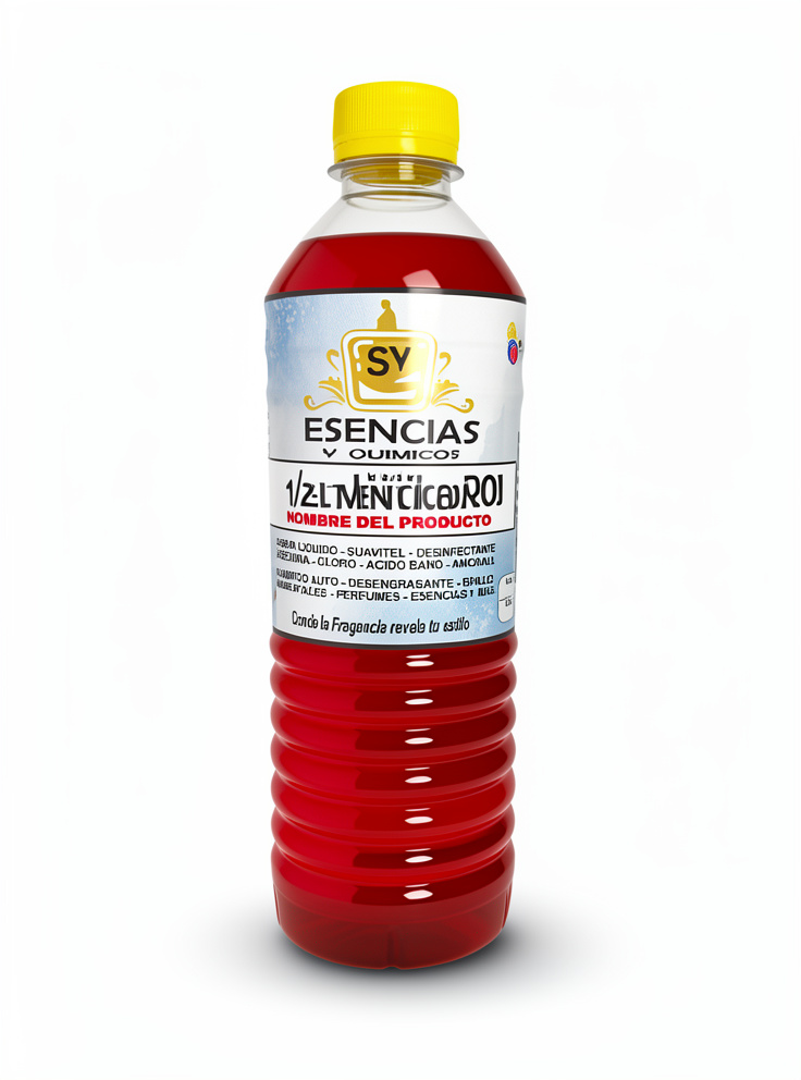 1/2LT MENTICOL ROJO