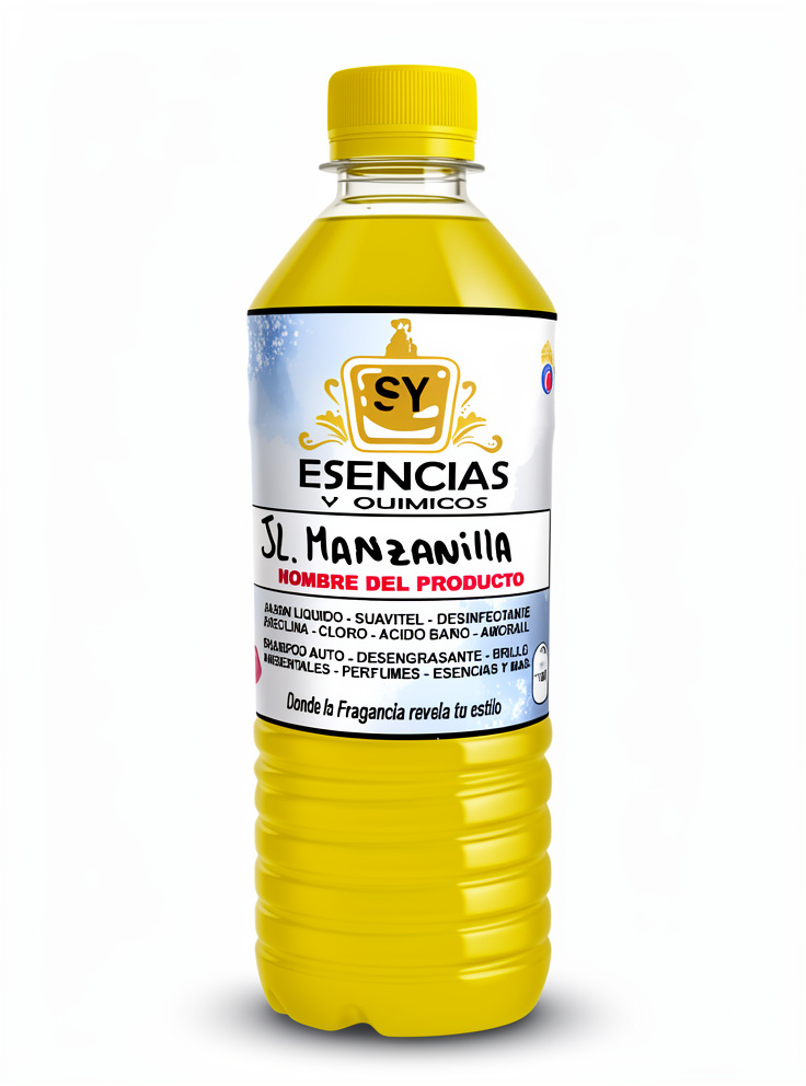 1/2LT JABON LIQUIDO MANZANILLA