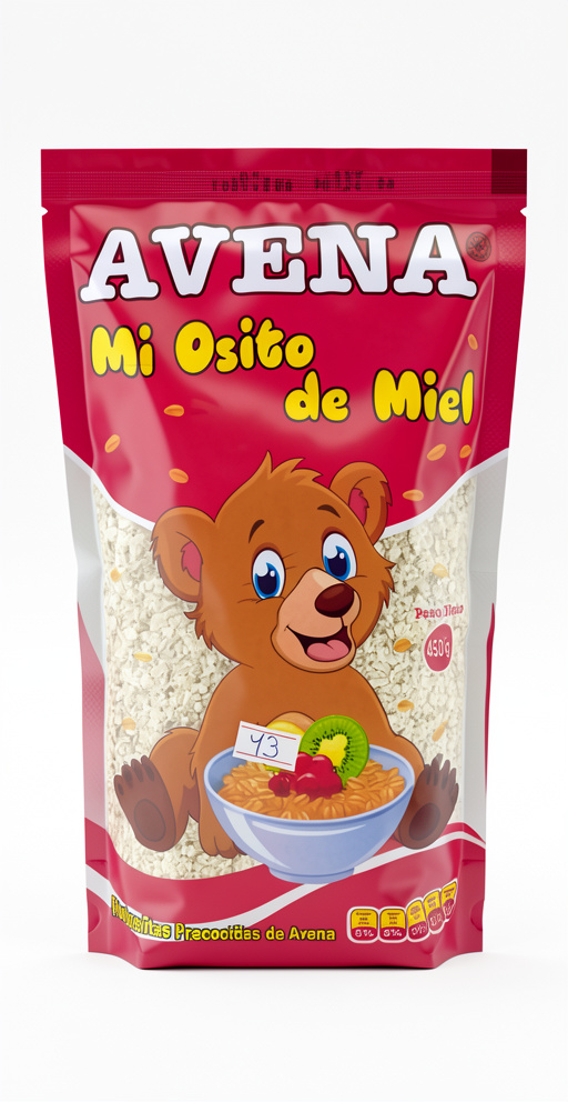 AVENA mi OSITO de miel 450g