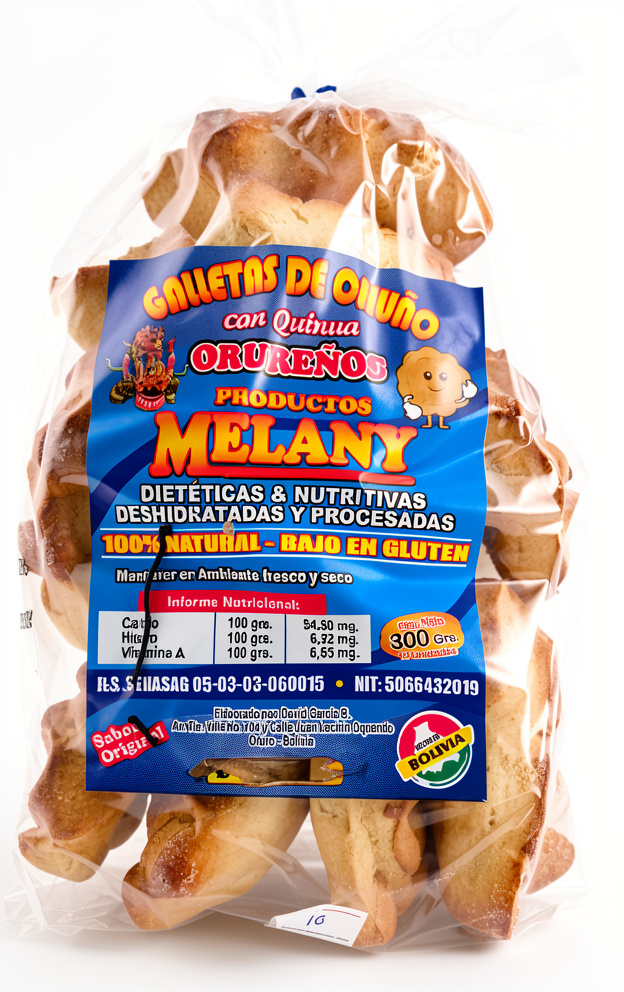 galletas de CHUÑO "MELANY"