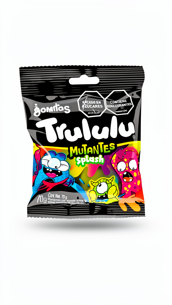 GOMAS TRULULU SPLASH MUTANTES