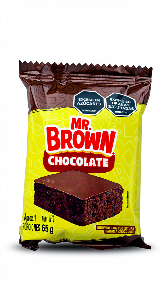 BROWNIE DE CHOCOLATE 65G