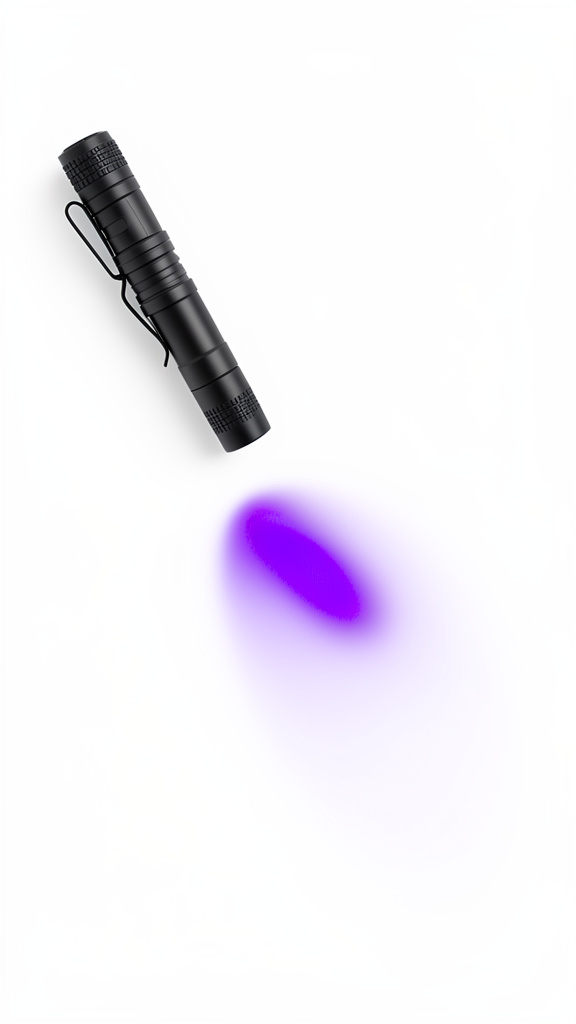 Linterna UV Bateria AAA
