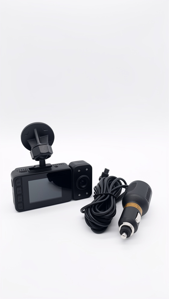 Grabadora de carro DOBLE camara 1600p no incluye memoria sd