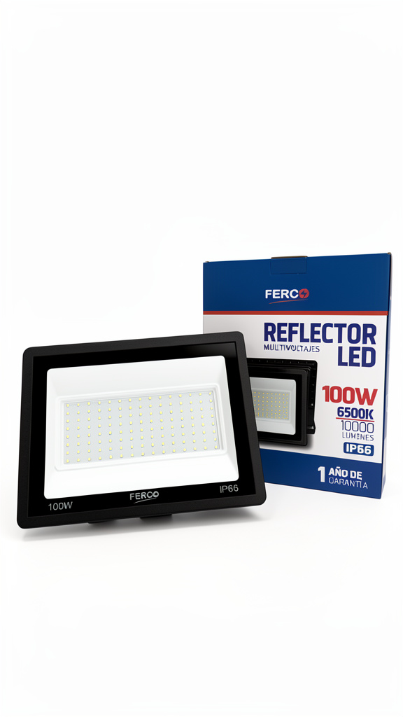REFLECTOR LED 100W MULTIVOLTAJES