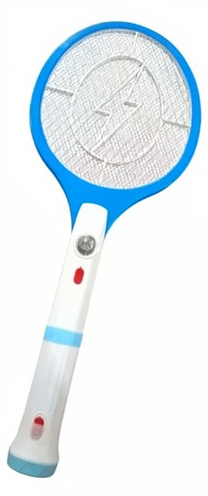 RAQUETA MATA INSECTO RECARGABLE CON LINTERNA LED STARLED