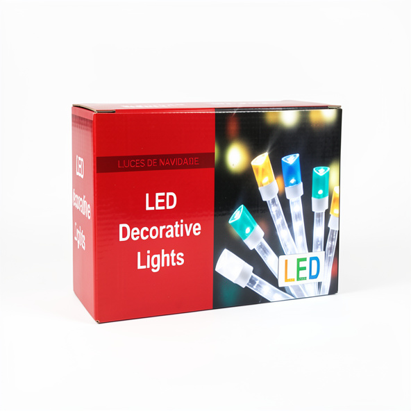 LUCES DE NAVIDAD, 100 LED, LUZ BLANCA. FERCO