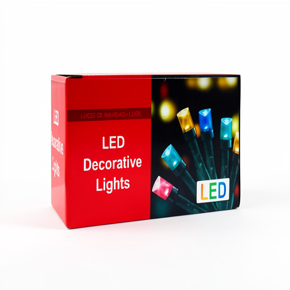 LUCES DE NAVIDAD, 100 LED, LUZ MULTICOLOR. FERCO