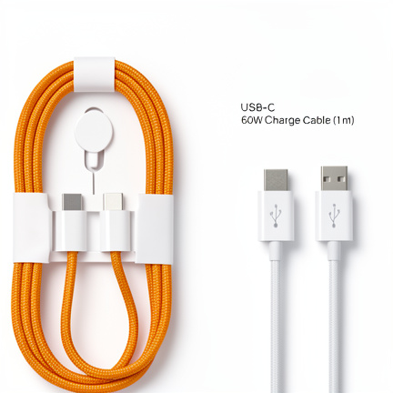 CABLE APPLE TIPO C A TIPO C 60W 1MT