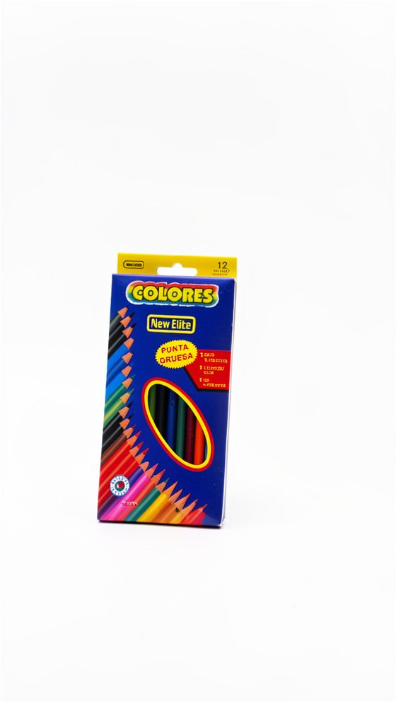 LAPICES DE COLOR NEW ELITE (12 PZS). FVN
