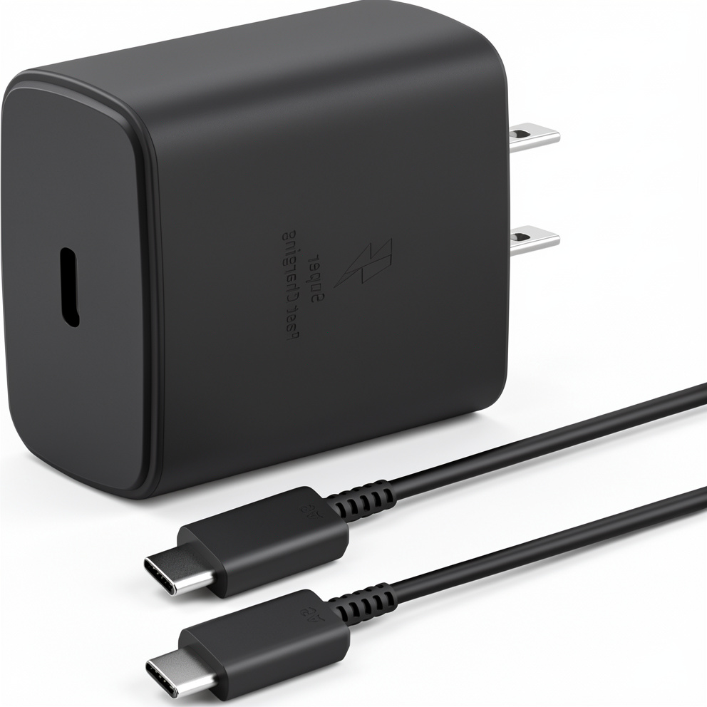 CARGADOR SAMSUNG TIPO C 45W CABLE Y  TACO