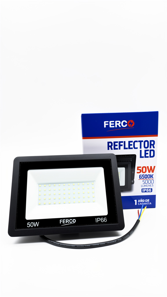 REFLECTOR LED 50W MULTIVOLTAJES