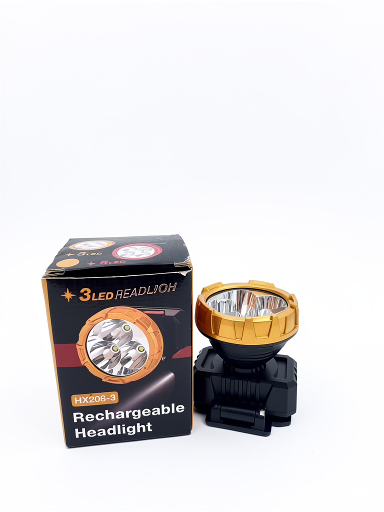 Linterna Led cabesa recargable