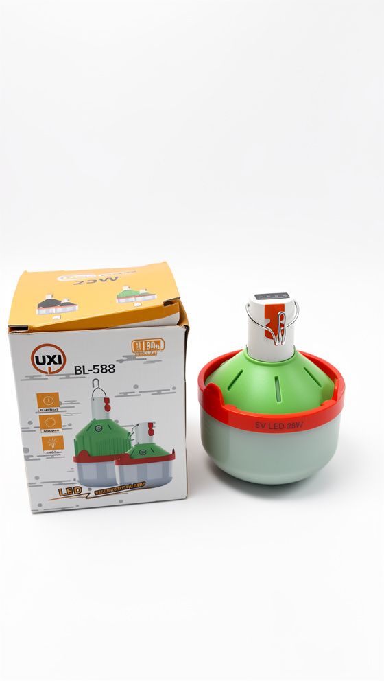 BOMBILLO AHORRADOR RECARGABLE LED 25W (BL-588). UXI