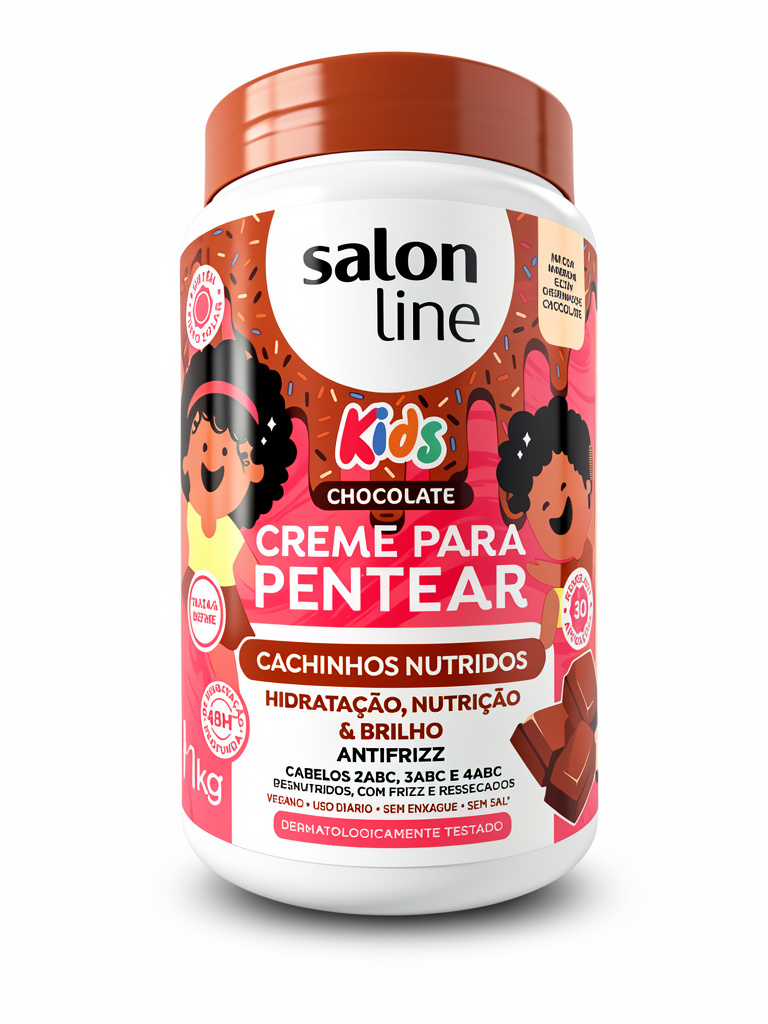 Salón Line Crema para peinar Chocolate