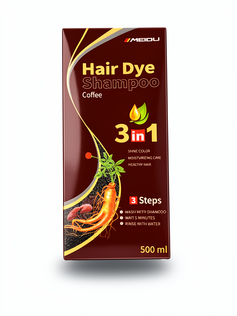 Shampoo cubre cana café