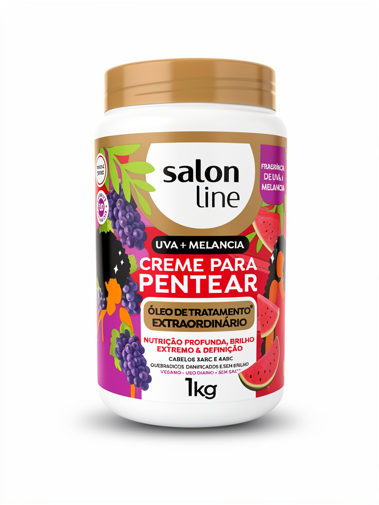 Salon Line Crema para peinar - Café