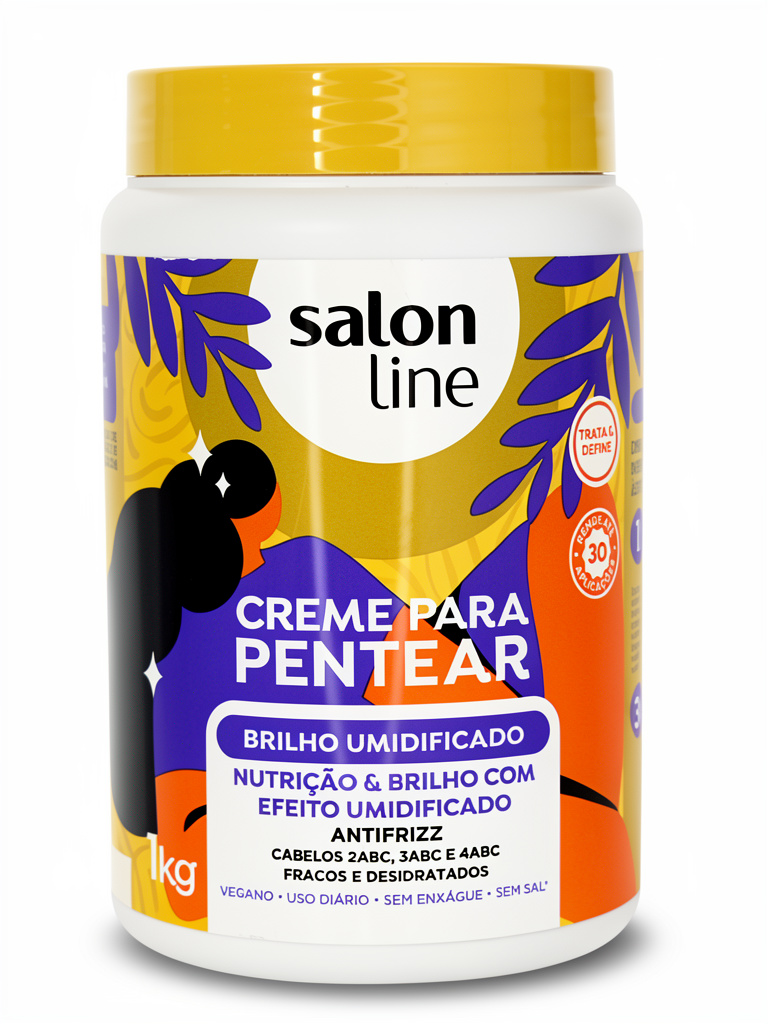 Salón Line - Crema para peinar Antifrizz