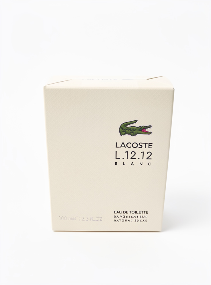 LACOSTE L12.12 BLANC EAU DE TOILETTE 3.3 FL
