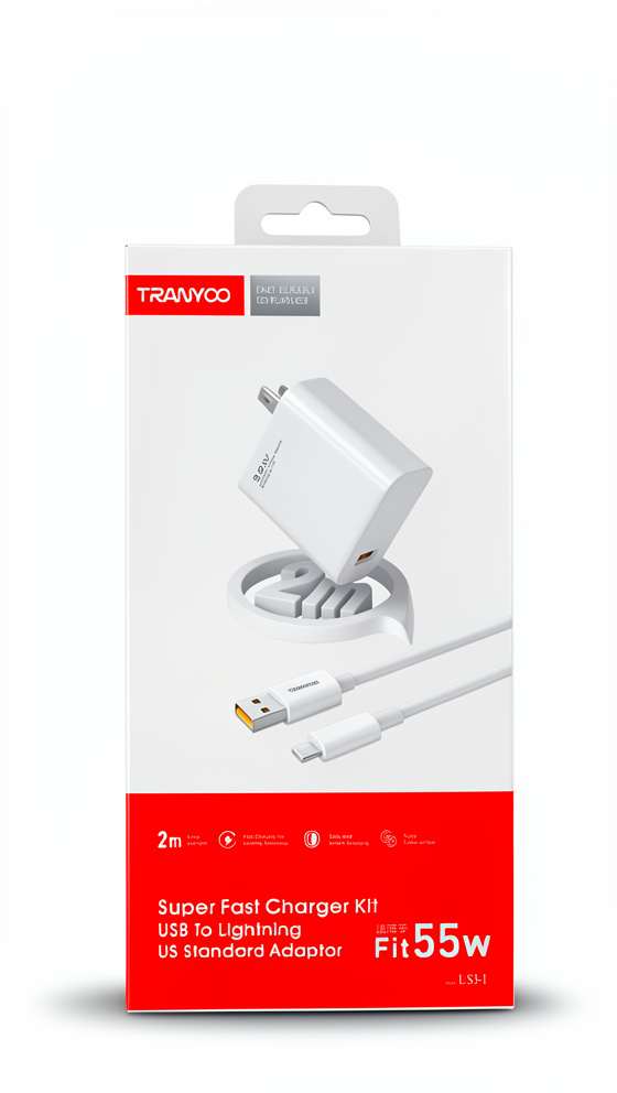 CARGADOR TRANYCO US3-1 55W IPHONE