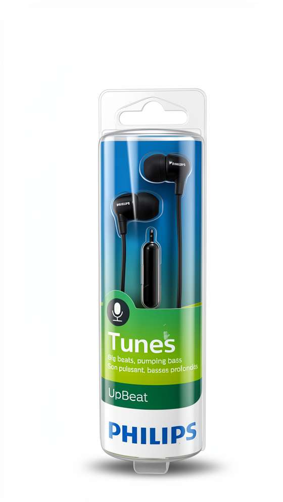 AUDIFONO PHILIPS SHE3555BK NEGRO