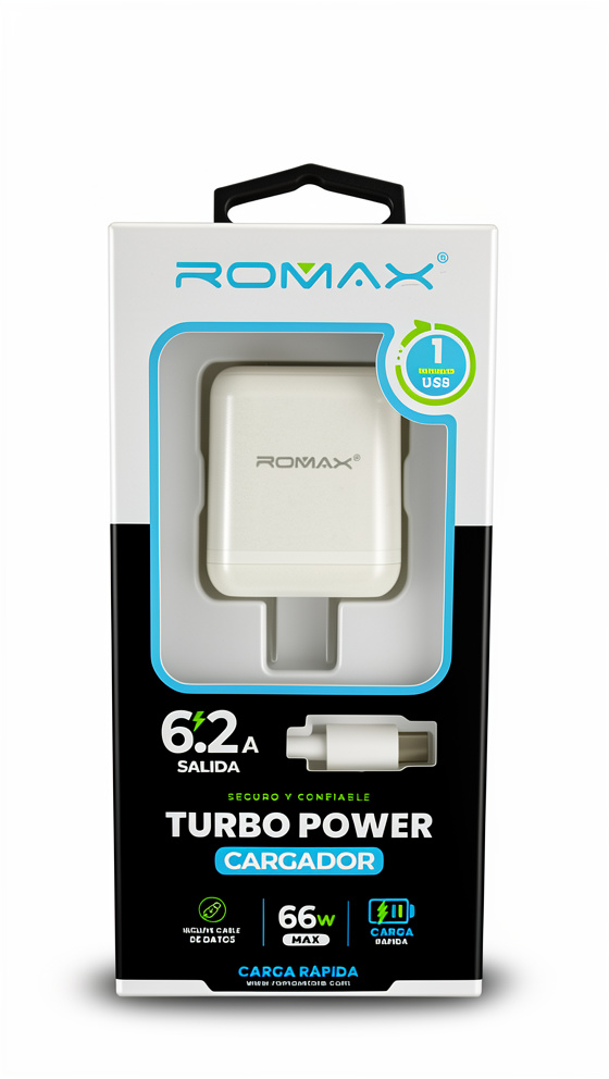 CARGADOR ROMAX TCC0456 TC