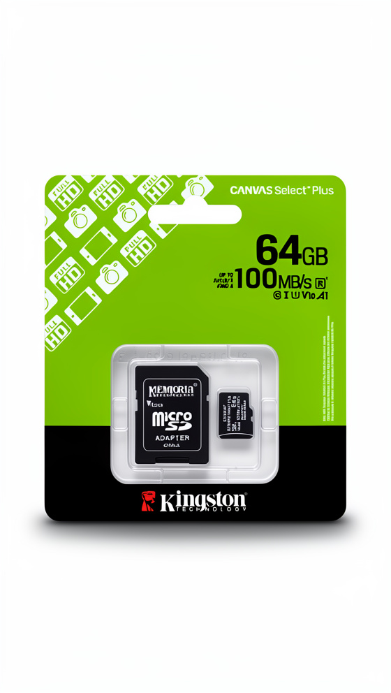 MEMORIA MICRO SD KINGSTON 64GB SELECT PLUS