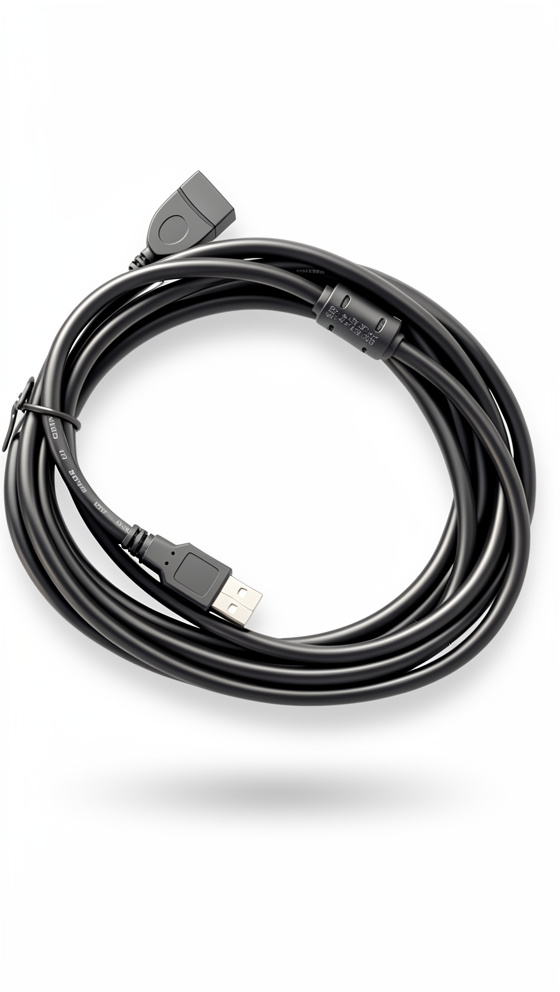 CABLE HOCHI USB A/F 3M