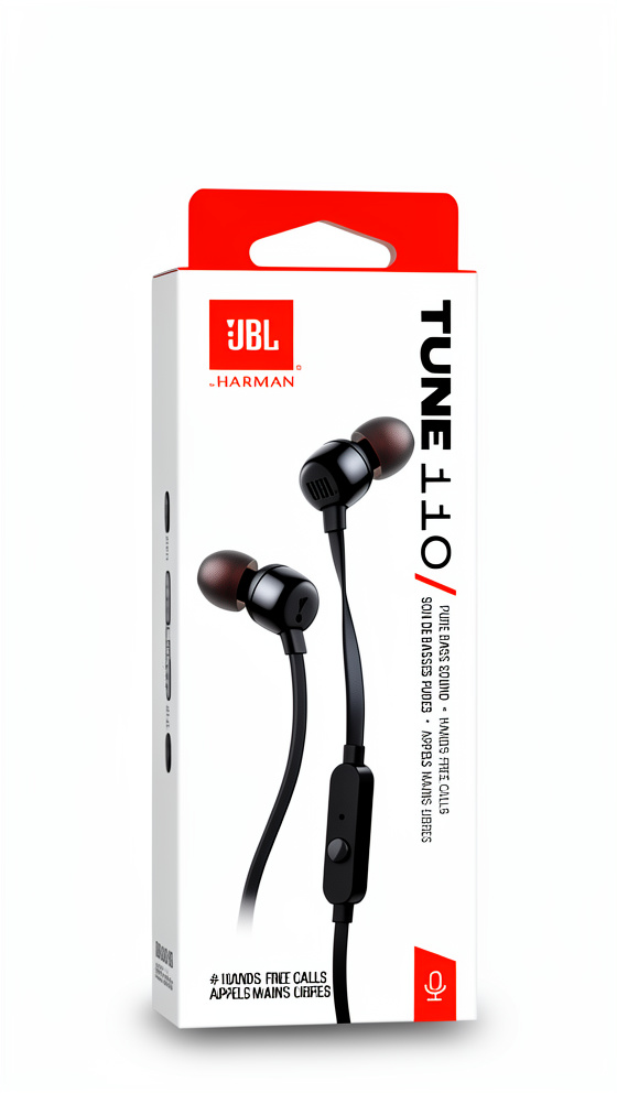 AUDIFONO JBL TUNE 110 V2 NEGRO