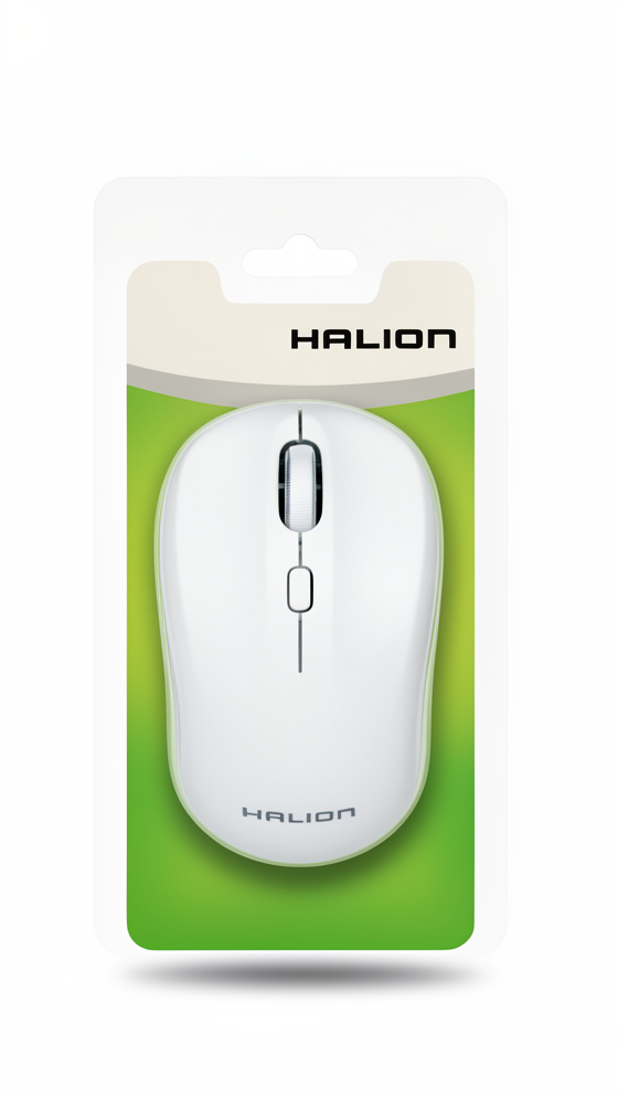 MOUSE HALION HA-M200 BLANCO