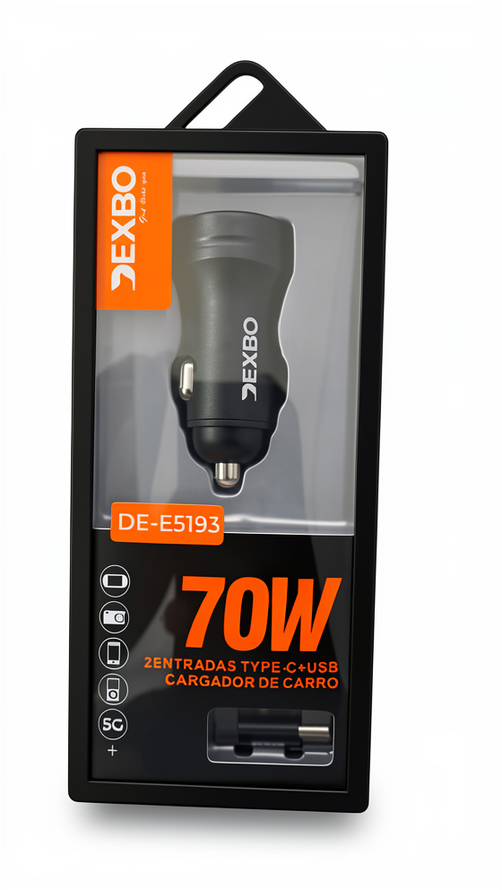 CARGADOR AUTO DEXBO DE-E5193