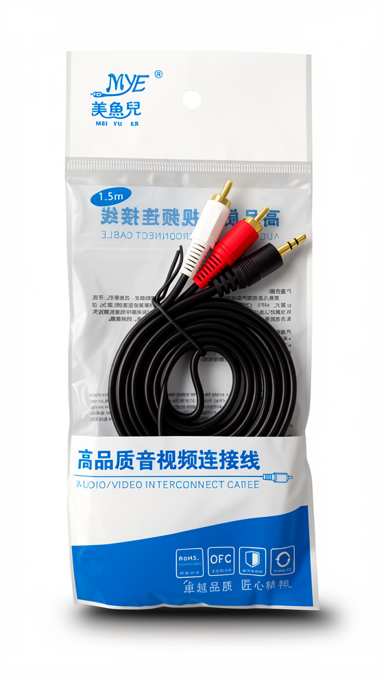 CABLE AUDIO 2 EN 1 MYE-1215