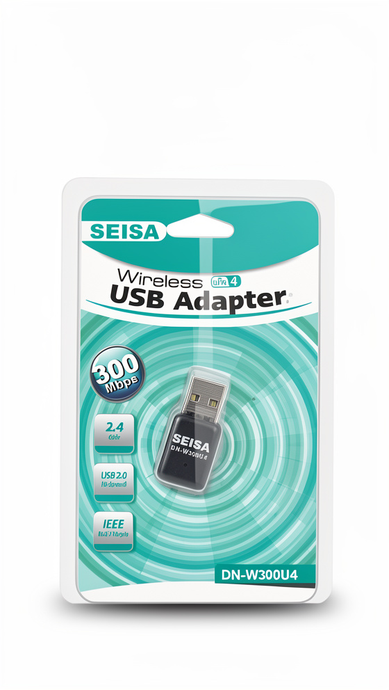 ADAPATADOR WIFI SEISA DN-W300U4