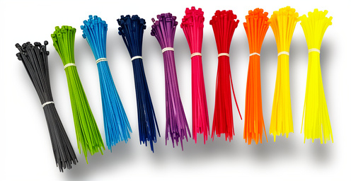 Amarre plastico colores surtidos (un)