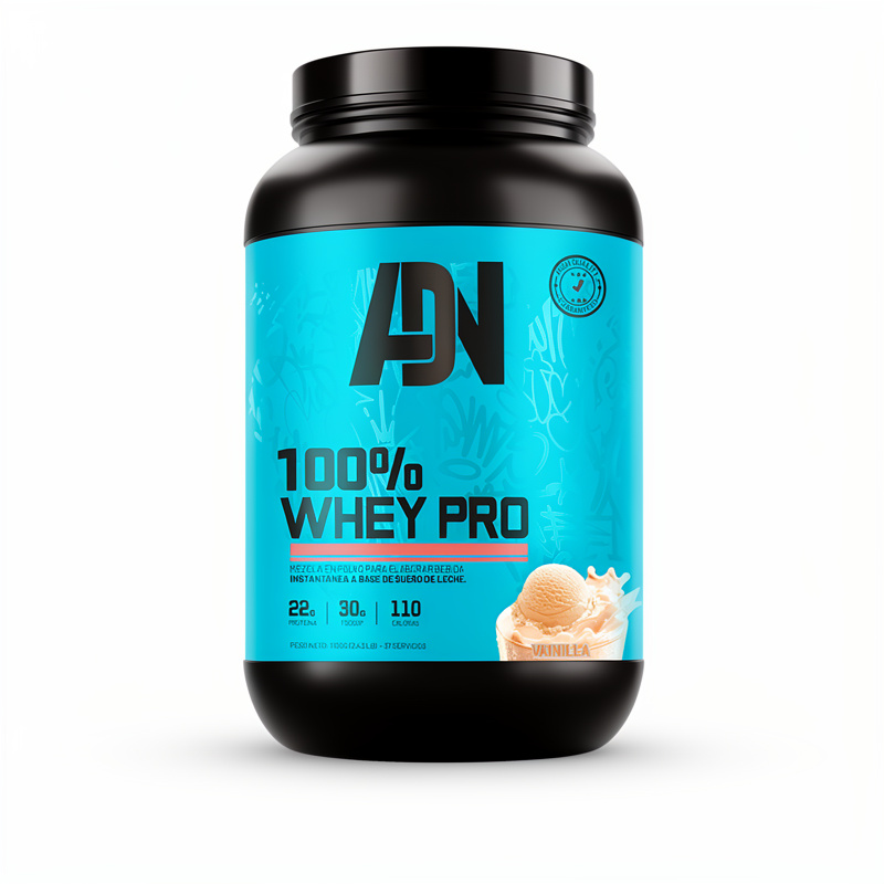 100% WHEY PRO (VAINILLA1.2Kg)