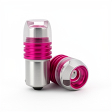 KIT DE BOMBILLAS ROJA TIPO DONA BASE METAL 2 CONTACTO LUZ ROJA FIJA FLASH