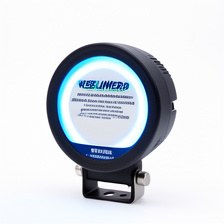 NEBLINERA ANTIENCALAMIENTO REDONDO LUZ BLANCA AUREOLA AZUL 20W 12V