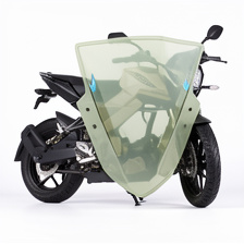SHIELD PARA MOTO PULSAR NS200 Y 160 XL ACRILICO TORNASOL TRASPARENTE KAWA PREMIUM