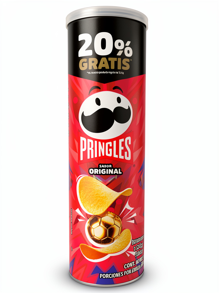 Papas original 124gr pringles