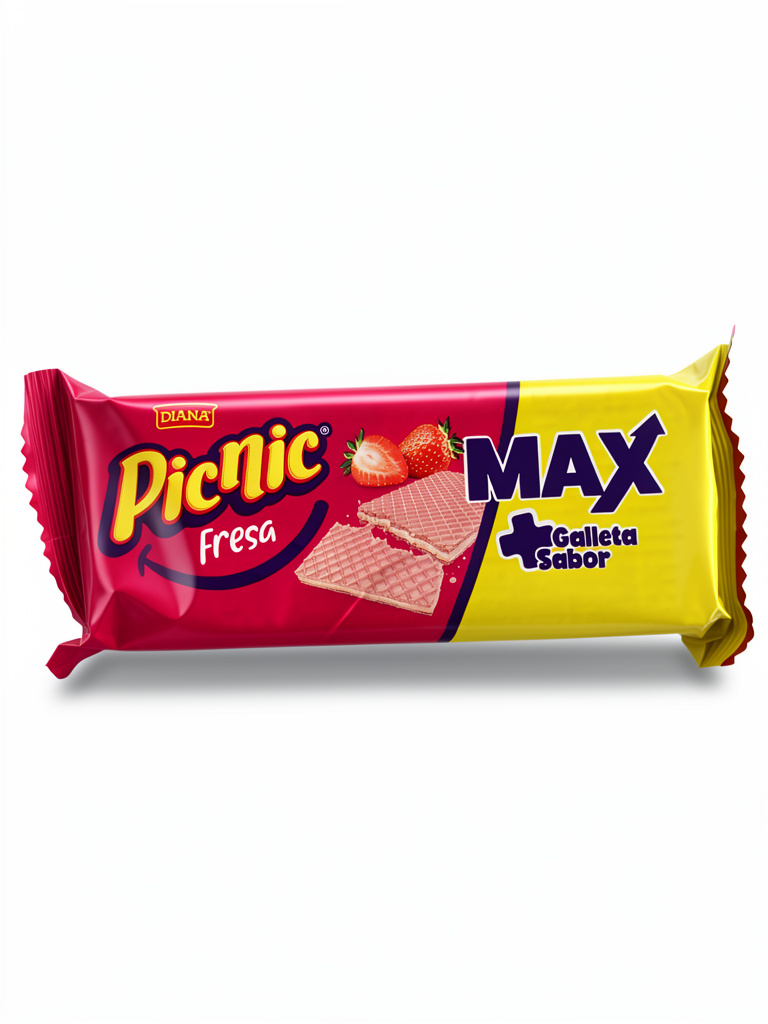Galleta picnic fresa 36g
